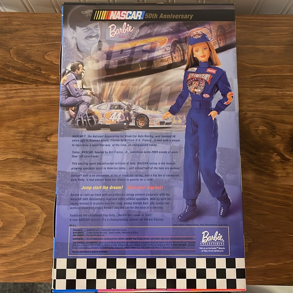 NASCAR 50th Anniversary Barbie - Picture 4 of 4